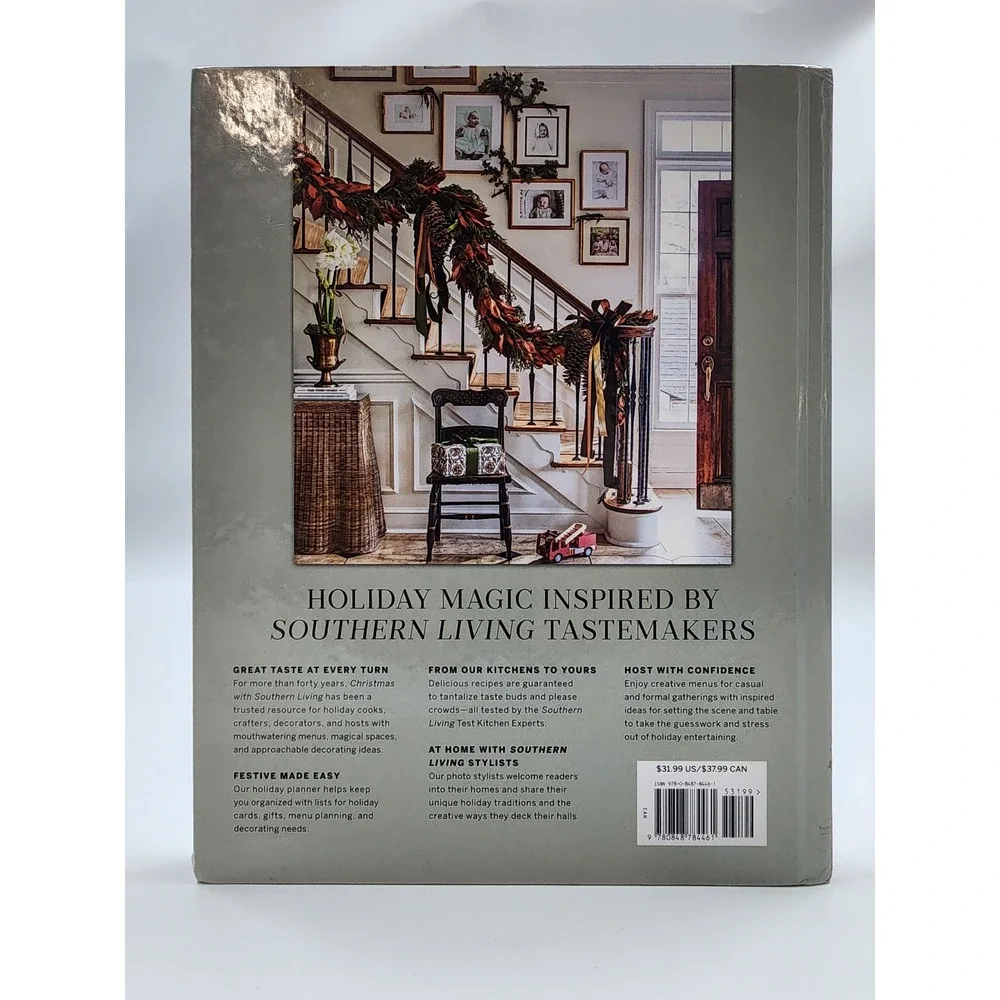 Southern Living 2023 Christmas Inspired Ideas Holiday Cooking Decorating Book